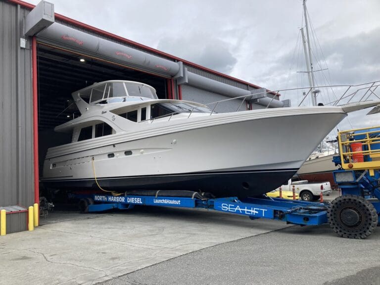 North Harbor Diesel boatyard facility in Anacortes, Washington